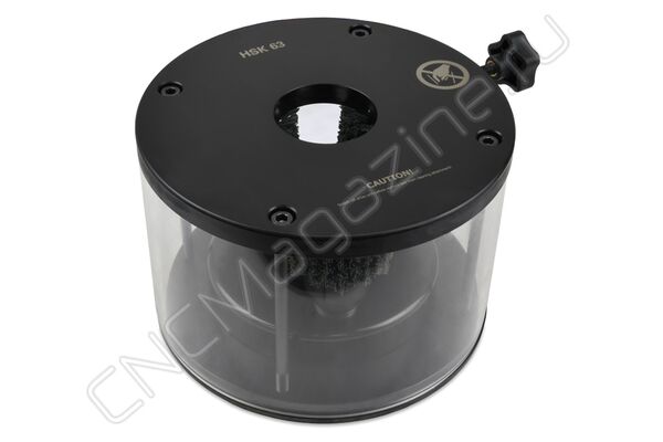 TCD-HSK63-BH Рабочий модуль машинки со щетками для очистки конусов фрезерных патронов