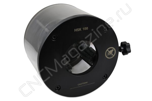 TCD-HSK100-BH Рабочий модуль машинки со щетками для очистки конусов фрезерных патронов