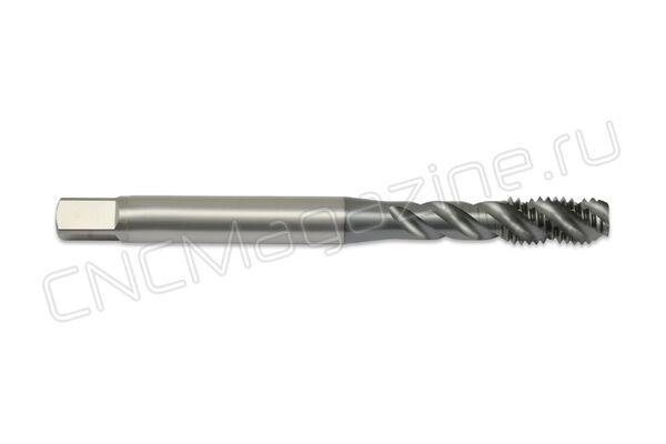 SA512007 Метчик M8x1.25 HSSE-Co 6H DIN 371 со спиральной канавкой TiCN