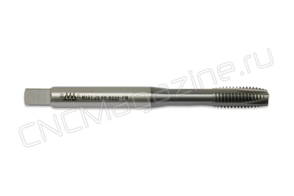 SC612007 Метчик M8x1.25 HSSE-PM 6H DIN 371 с прямой канавкой TiCN