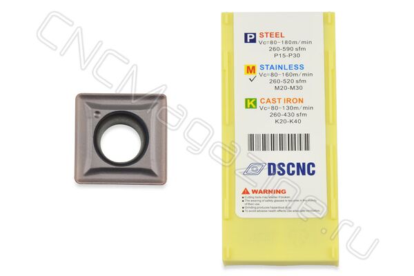 SPMG060204-TG DC6018 пластина твердосплавная для сверл