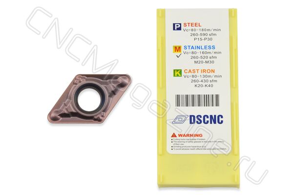 DCMT070208-MV DC6018 пластина твердосплавная для точения