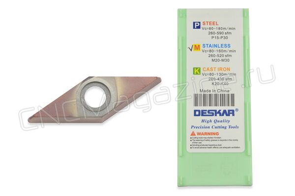 VCMT110304 LF6118 пластина для точения