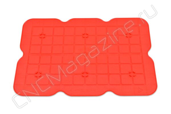 VAC-MAT RED (красный) Коврик полимерный для вакуумных столов Тип 2.ВРМ-RED-2030 мягкой жесткости