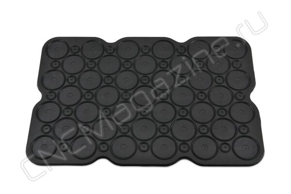 VAC-MAT BLACK (черный) Коврик полимерный для вакуумных столов Тип 4.ВРМ-BLACK-2030 заглушка