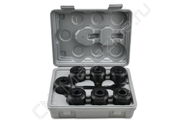 ISO-GT24 (M12-M24) 7 шт, d31 Набор быстросменных резьбонарезных цанг с обгонной муфтой