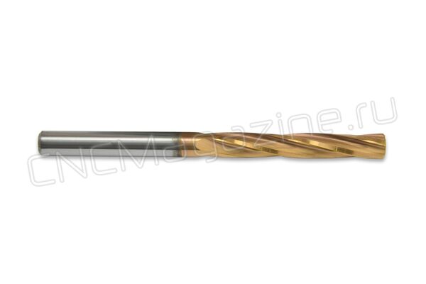 Развертка машинная спиральная твердосплавная CR4-2.1x25x50 Z=3 PMK105 ц/х