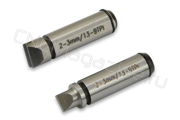 7381-T14 Cменные наконечники для измерения резьбы, 60°, 2-3 мм