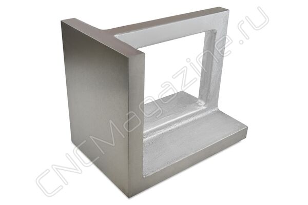 Плита угловая ПУ поверочная чугунная 8x10x12 дюймов
