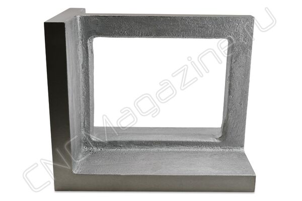 Плита угловая ПУ поверочная чугунная 8x10x12 дюймов