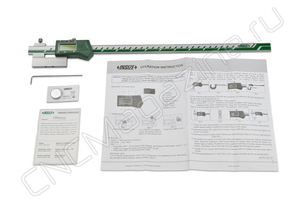 1528-3001 Штангенциркуль цифровой со сменными шариковыми наконечниками (12,7+D)~300 мм, 0.01 мм
