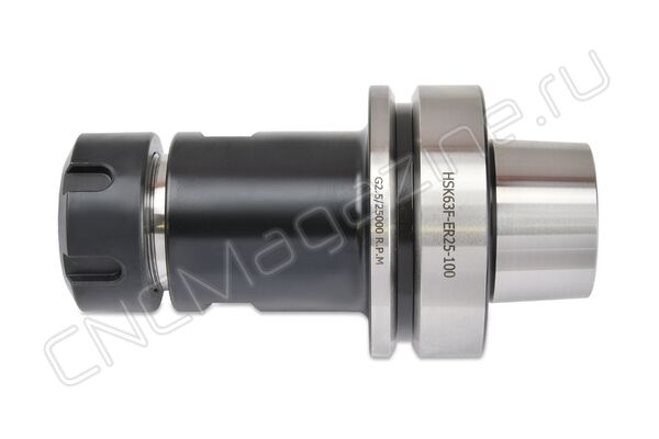 HSK63F-ER25-100 Цанговый патрон DIN 6499
