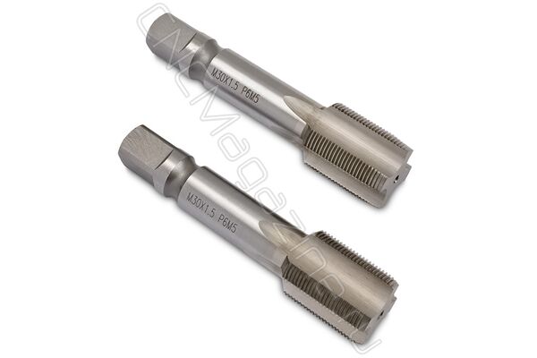 Метчик машинно-ручной М30х1.5 (компл 2 шт) HSS ГОСТ 3266-81
