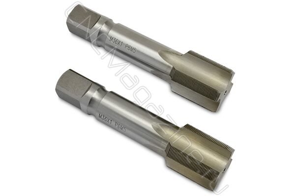 Метчик машинно-ручной М36х1.0 (компл 2 шт) HSS ГОСТ 3266-81