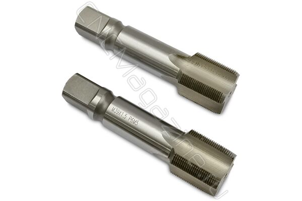 Метчик машинно-ручной М39х1.5 (компл 2 шт) HSS ГОСТ 3266-81