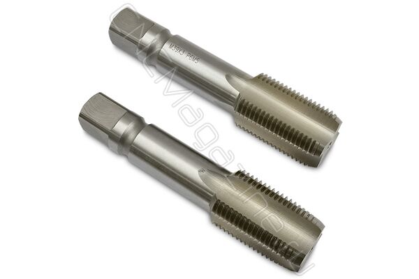 Метчик машинно-ручной М39х3.0 (компл 2 шт) HSS ГОСТ 3266-81