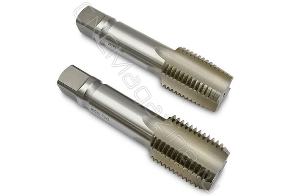 Метчик машинно-ручной М52х5.0 осн, (компл 2 шт) HSS ГОСТ 3266-81
