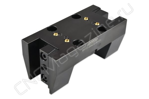 Двойной держатель инструмента BMT55-ODS25D-80-E51 85х188х80, стационарный, наружный, радиальный BRIGHT-TOOLS