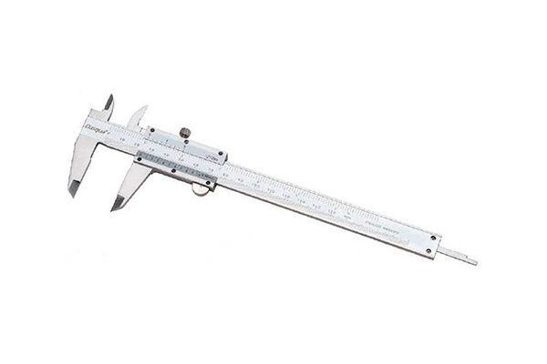1120-3120-A Штангенциркуль ШЦ нониусный с цельной рамкой 0-200 мм / 0-8", 0.05 мм / 1/128", губки 50 мм