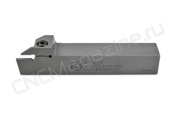 ADKT-GY2-R-2525-3-R20 державка для обработки наружных канавок AKKO