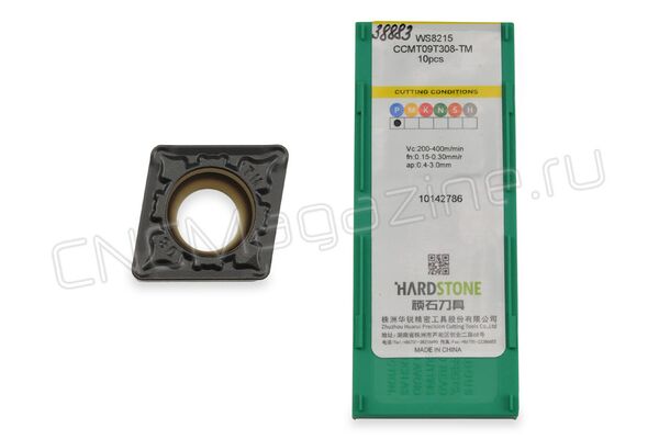 CCMT09T308-TM WS8215 пластина для точения
