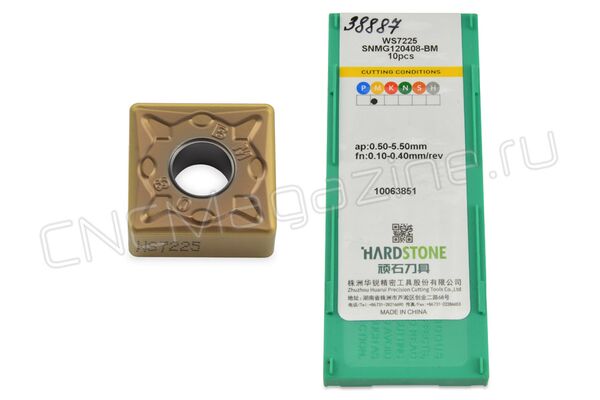 SNMG120408-BM WS7225 пластина для точения
