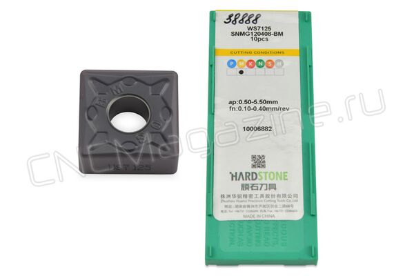 SNMG120408-BM WS7125 пластина для точения