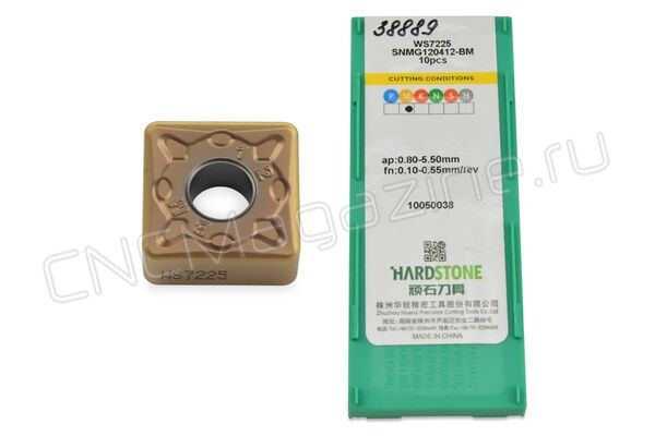 SNMG120412-BM WS7225 пластина для точения