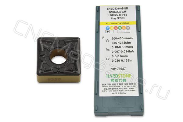 SNMG120408-GM HR8225 пластина для точения
