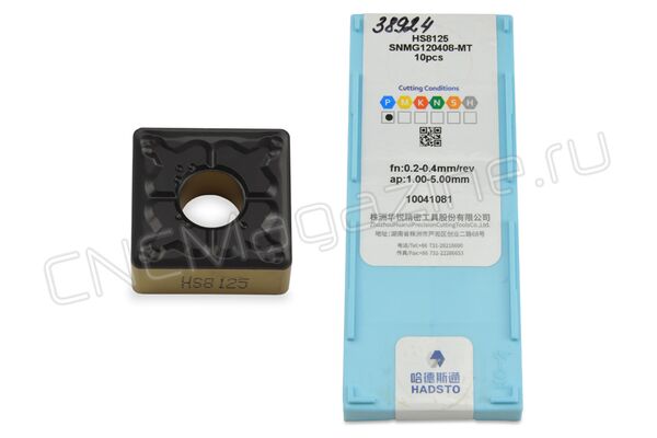 SNMG120408-MT HS8125 пластина для точения