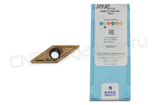 VBMT110304-MV HS7225 пластина для точения
