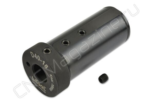 D40-d18-F1 Втулка переходная для инструмента с цилиндрическим хвостовиком (InTool)