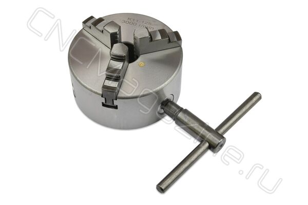 Трехкулачковый токарный патрон K11-125