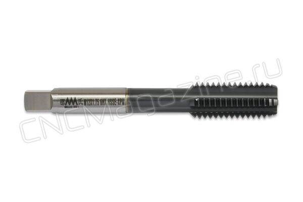 SC813007 Метчик твердосплавный M12x1.75 HSSE-XPM 6HX Super PM с прямой канавкой TiCN