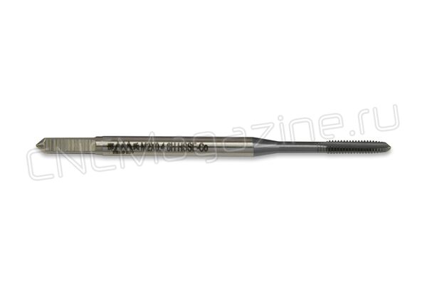 SA812001 Метчик M2x0.4 HSSE-Co 6H DIN 371 с прямой канавкой TiCN