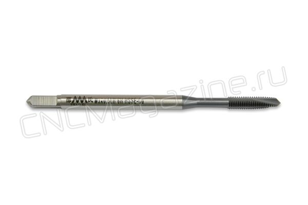 SA612701 Метчик M3x0.5 LH HSSE-Co 6H DIN 371 с прямой канавкой левый TiCN