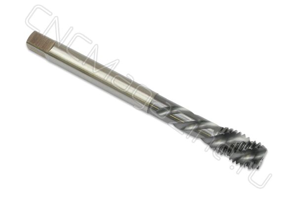 SA512707 Метчик M12x1.75 LH HSSE-Co 6H DIN371 со спиральной канавкой левый TiCN