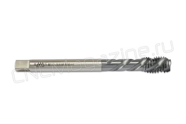 SA512707 Метчик M12x1.75 LH HSSE-Co 6H DIN371 со спиральной канавкой левый TiCN