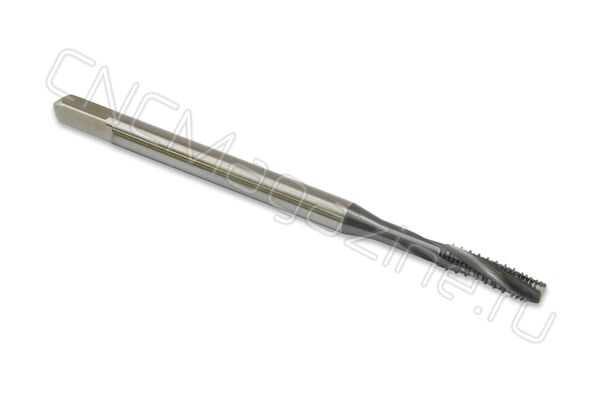 SA592001 Метчик шахматный M3x0.5 AZ HSSE-Co 6H DIN371 со спиральной канавкой TiCN