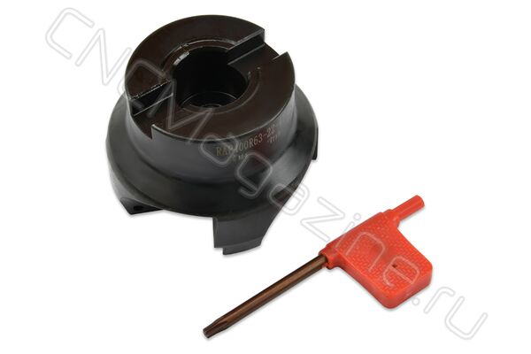 RAP400R 63-22-4T фреза торцевая насадная со сменными пластинами