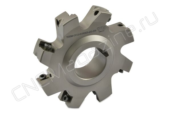 YGDM-CC12-D100X20-d32-Z08 фреза дисковая со сменными пластинами
