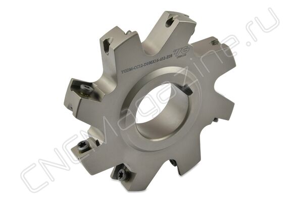 YGDM-CC12-D100X16-d32-Z08 фреза дисковая со сменными пластинами