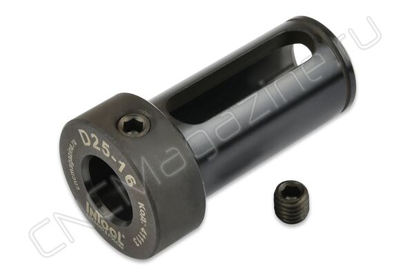 D25-d16-F2 Втулка переходная для инструмента с цилиндрическим хвостовиком (InTool)