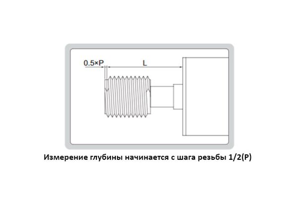 4649-6 Цифровой измеритель глубины резьбы