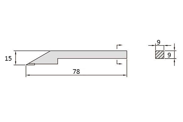7150-SC4 Разметочная ножка для штангенрейсмаса 1351-300, 1351-450, 1351-600