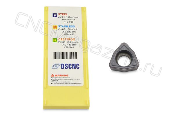 WCMX030208-MF DC6018S пластина твердосплавная для сверл