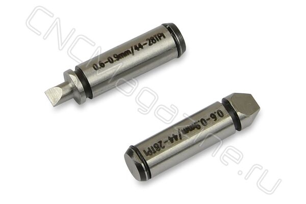 7381-T12 Cменные наконечники для измерения резьбы, 60°, 0.6-0.9 мм