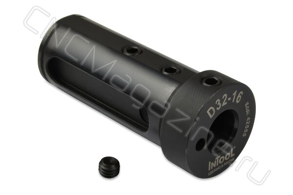 D32-d16-F1 Втулка переходная для инструмента с цилиндрическим хвостовиком (InTool)