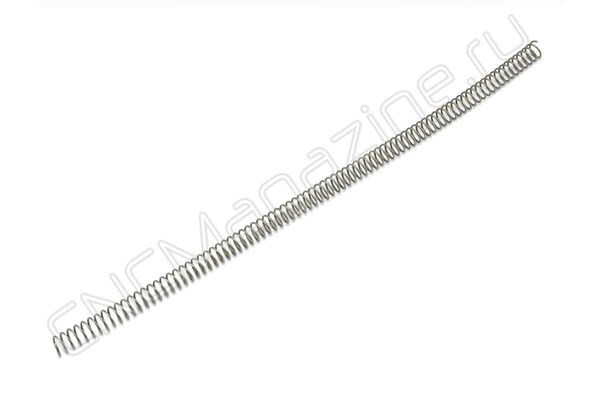 Пружина сжатия произвольной длины, L 300 мм 0.5x6x300 сталь упак 10 шт STAMO