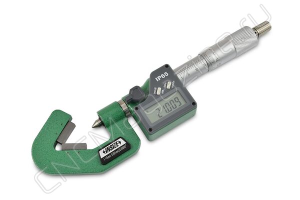 3590-153A Микрометр цифровой призматический 1-15 мм, 0.001 мм, IP65